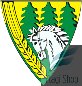 Flaga gminy Stoczek - na zamówienie 150x90