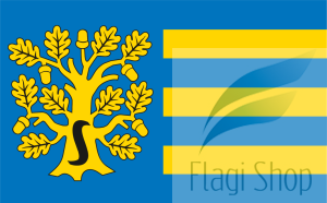 Flaga gminy Stromiec - na zamówienie 150x90