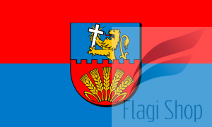 Flaga gminy Szczawin Kościelny - na zamówienie 150x90