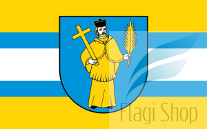 Flaga gminy Szulborze Wielkie - na zamówienie 150x90