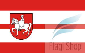 Flaga gminy Mały Płock - na zamówienie 150x90