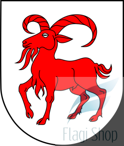 Flaga gminy Narew - na zamówienie 150x90