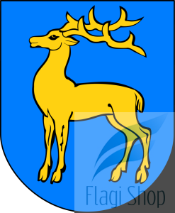 Flaga gminy Radziłów - na zamówienie 150x90