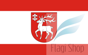 Flaga gminy Sejny - na zamówienie 150x90