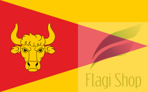 Flaga gminy Tykocin - na zamówienie 150x90