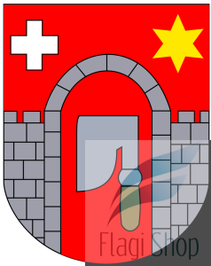 Flaga gminy Tarłów - na zamówienie 150x90 Tarłowa   