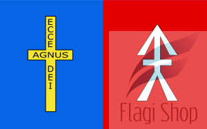 Flaga gminy Tuczępy - na zamówienie 150x90 Tuczęp   