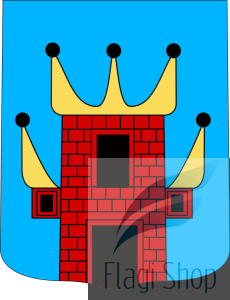 Flaga gminy Goszczyn - na zamówienie 110x70    