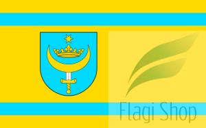 Flaga gminy Goworowo - na zamówienie 110x70     