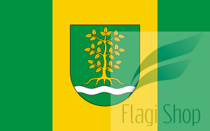 Flaga gminy Grabów nad Pilicą- na zamówienie 150x90      