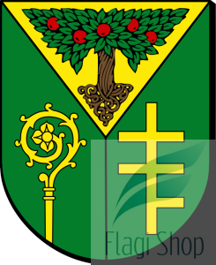 Flaga gminy Jabłonna - na zamówienie 110x70     