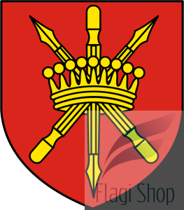 Flaga gminy Jadów - na zamówienie 110x70      