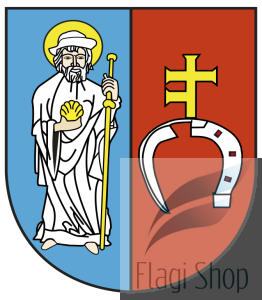 Flaga gminy Jakubów  - na zamówienie 110x70      