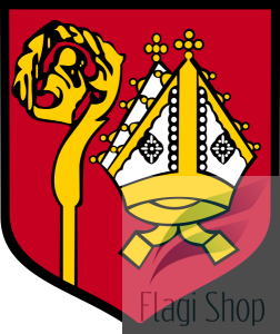 Flaga gminy Jastrząb - na zamówienie 150x90     