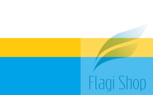 Flaga miasta Dęblina - na zamówienie 110x70 Dęblina