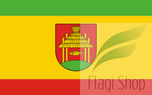 Flaga gminy Kołbiel - na zamówienie 150x90       