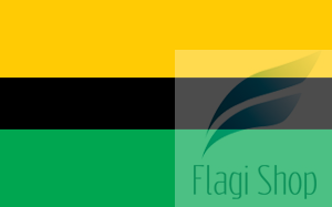 Flaga gminy Michałowice - na zamówienie 150x90       