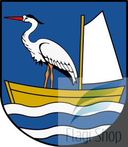 Flaga gminy Wydminy - na zamówienie 150x90 Wydmin   