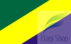 Flaga gminy Szczecinek - na zamówienie 150x90 Szczecinka   