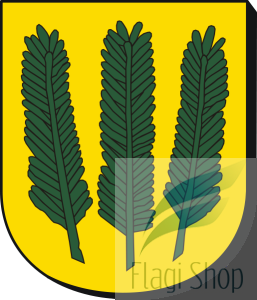 Flaga gminy Nadarzyn - na zamówienie 150x90       