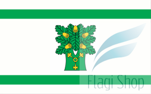 Flaga gminy Ojrzeń - na zamówienie 150x90       