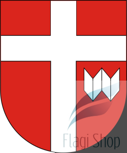 Flaga gminy Potworów - na zamówienie 150x90  