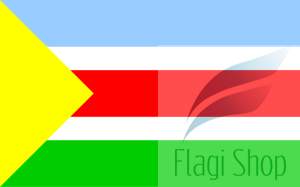 Flaga gmina Bralin - na zamówienie 150x90 Bralina