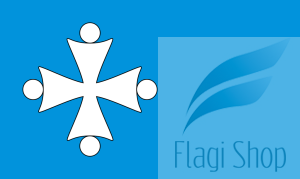 Flaga gmina Brudzew - na zamówienie 110x70 Brudzewa  