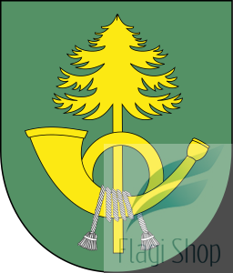 Flaga gmina Ceków-Kolonia - na zamówienie 110x70 Cekowa-Kolonii