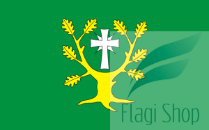 Flaga gmina Chodów - na zamówienie 150x90 Chodowa  