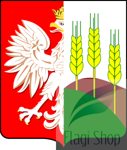 Flaga gmina Damasławek - na zamówienie 150x90 Damasławka