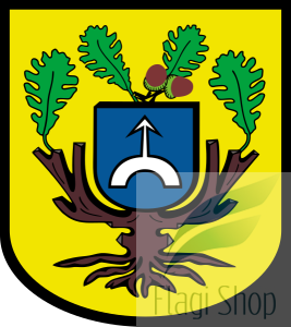 Flaga gmina Dopiewo - na zamówienie 110x70 Dopiewa