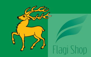 Flaga gmina Drawsko - na zamówienie 110x70 Drawska