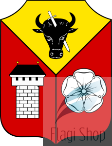 Flaga gmina Szczytniki - na zamówienie 110x70 Szczytnik  