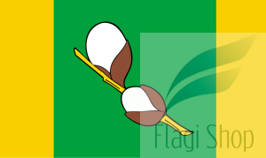 Flaga gmina Wierzbinek - na zamówienie 110x70 Wierzbinka