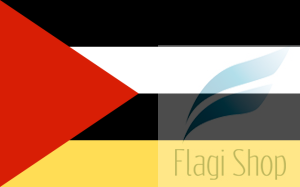 Flaga gmina Perzów - na zamówienie 150x90 Perzowa               