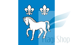 Flaga gmina Przykona - na zamówienie 150x90 Przykony  