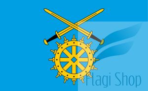 Flaga gminy Drzycim - na zamówienie 150x90 Drzycimia