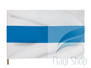 Rosyjska flaga antywojenna 110x70 cm Rosja (na zamówienie)