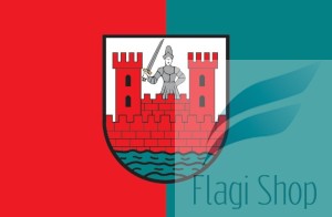 Flaga miasta Sochaczew - na zamówienie 150x90  