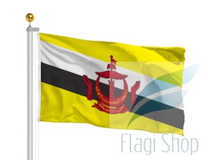 Flaga Brunei 150x90 cm Flagi Brunei