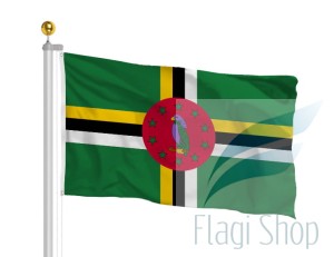 Flaga Dominika 150x90 cm Flagi Dominiki Dominica