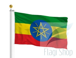 Flaga Etiopia 150x90 cm Flagi Republika Etiopii