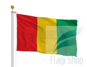 Flaga Gwinea 150x90 cm Flagi Gwinei Guine