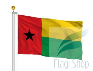 Flaga Gwinea Bissau 150x90 cm Flagi Gwinei Bissau