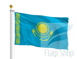 Flaga Kazachstan 150x90 cm Kazachstanu Kazakhstan
