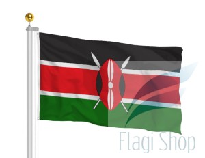 Flaga Kenia 150x90 cm Flagi Kenii Kenya Keni
