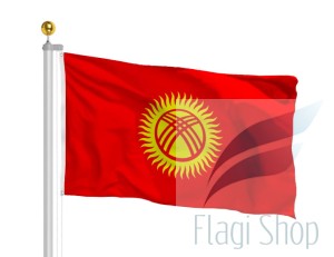 Flaga Kirgistan 150x90 Flagi Kirgistanu Kirgizja