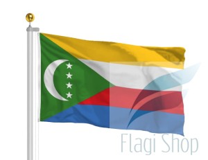 Flaga Komory 150x90 cm Flagi Związek Komorów