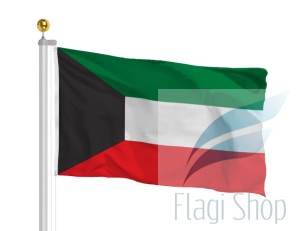 Flaga Kuwejt 150x90 cm Flagi Kuwejtu Kuwait